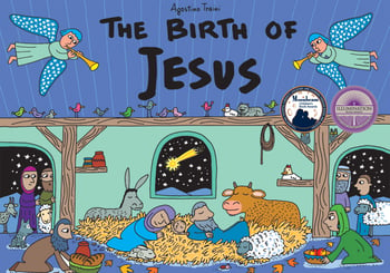 BB birth of jesus pop up flat