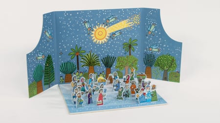 The Birth of Jesus Advent Calendar and Nativity Scene Trailer Thumbnail (1)